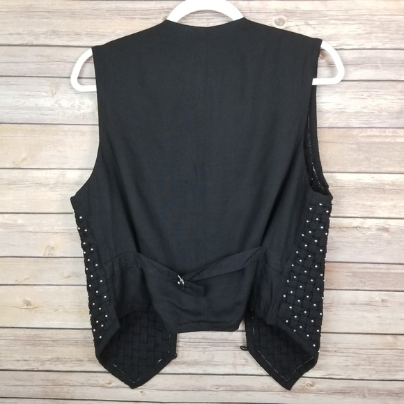 Ann Tran for Kenar Etc Vest Hand Beaded Medium - Picture 7 of 7